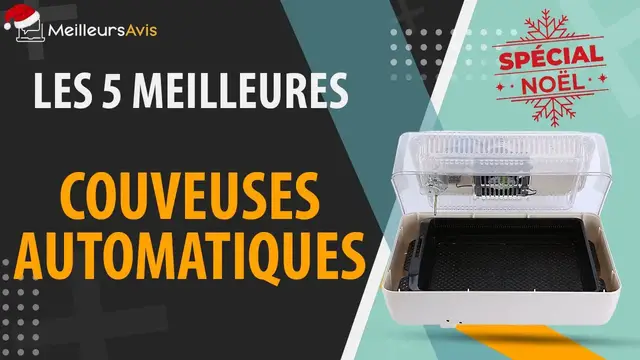 Video thumbnail for 🎁 MEILLEURE COUVEUSE AUTOMATIQUE - NOËL 2022 (Comparatif & Guide d'achat)