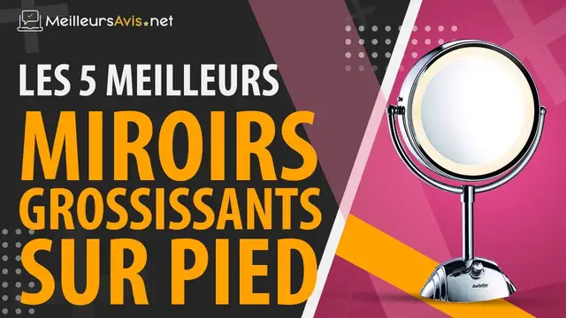 Video thumbnail for ⭐️ MEILLEUR MIROIR GROSSISSANT SUR PIED - Avis & Guide d'achat (Comparatif 2020)