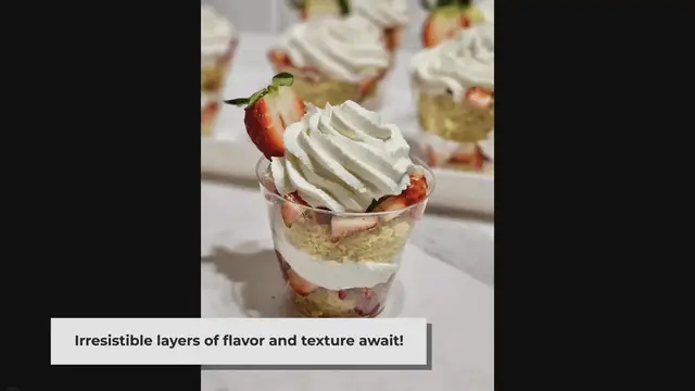 Video thumbnail for Easy Strawberry Shortcake Trifle