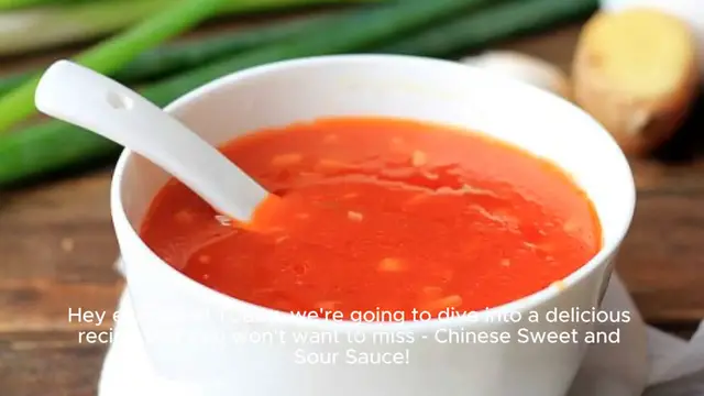 Video thumbnail for Chineses Sweet and Sour Sauce recipe