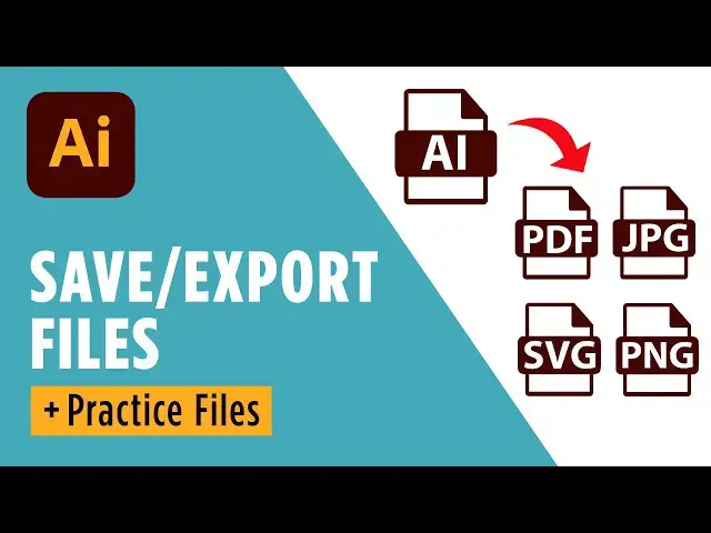 Video thumbnail for How to Save and Export Files in Adobe Illustrator for Beginners