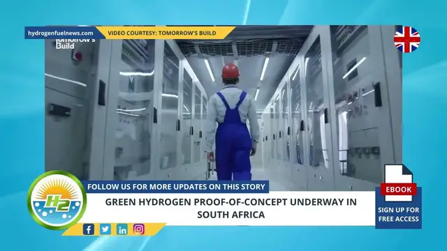 Video thumbnail for Green hydrogen proof-of-concept underway in South Africa