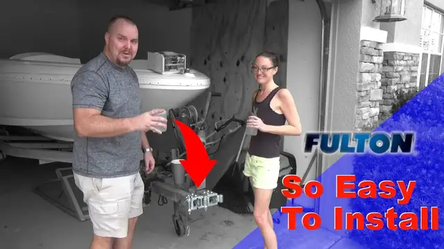 Video thumbnail for Trailer Swing Bolt-On Hinge Kit Install EP #23 || Bayliner Bowrider 175