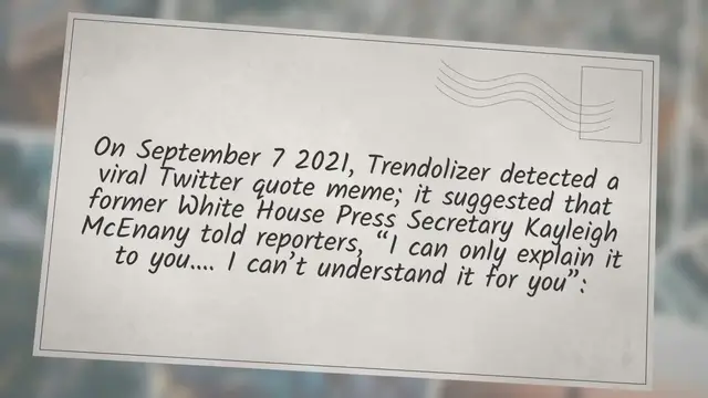 Video thumbnail for Kayleigh McEnany: ‘I Can Only Explain it to You. I Can’t Understand It for You.’