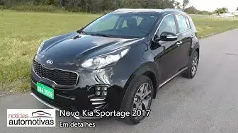 Video thumbnail for Novo Kia Sportage 2017 - Detalhes - NoticiasAutomotivas.com.br
