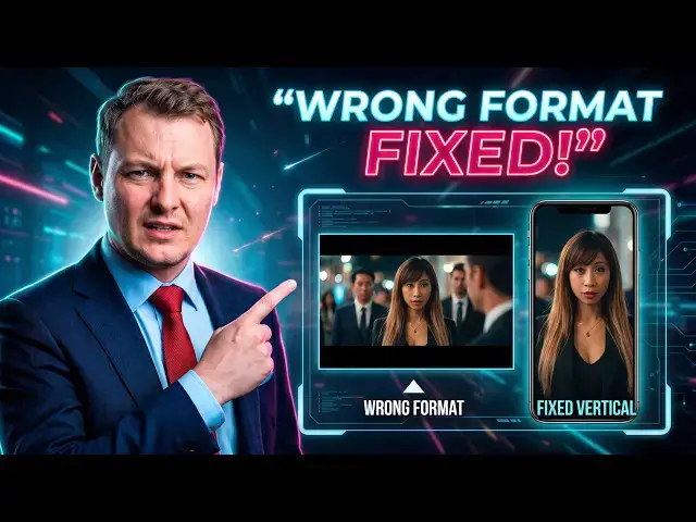 Video thumbnail for FlexClip: I Fixed My AI Video's Wrong Format