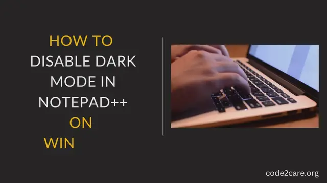 Video thumbnail for How to  Enable Dark mode in Notepad++ on  Windows