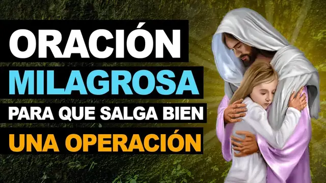 Video thumbnail for 🙏 Milagrosa oración de sanación para que todo salga bien en una operación 🙏