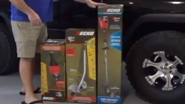 Video thumbnail for Unboxing Echo Power Head Trimmer, Edger, & Blower
