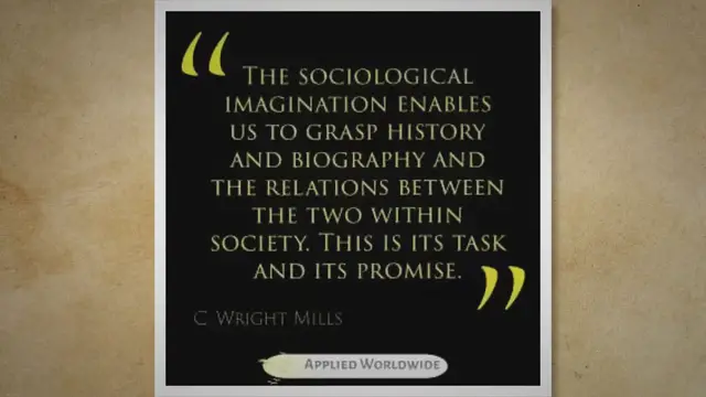 Video thumbnail for Examples of the Sociological Imagination in Everyday Life