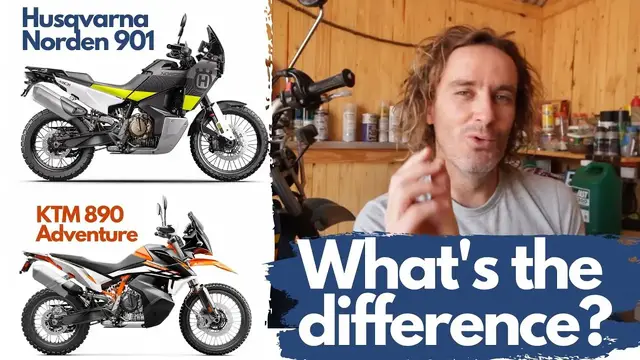Video thumbnail for Husqvarna Norden 901 vs KTM 890 Adventure | Major Differences