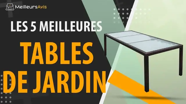 Video thumbnail for ⭐️ MEILLEURE TABLE DE JARDIN - Avis & Guide d'achat (Comparatif 2021)