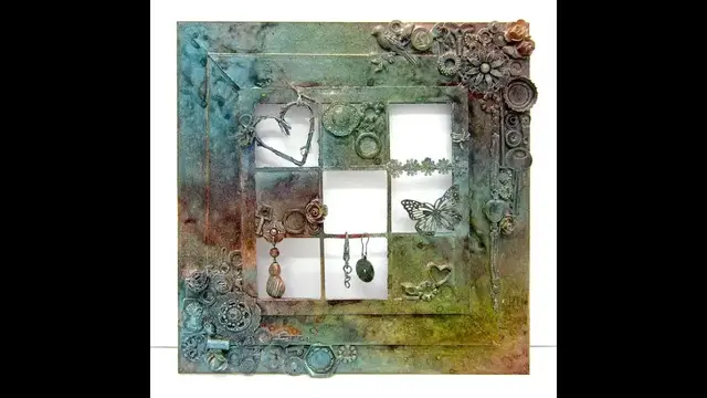 'Video thumbnail for Mixed Media Triple Frame Collage Tutorial'