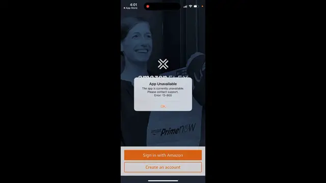 Video thumbnail for Can’t sign in to Amazon Flex - “app unavailable ”