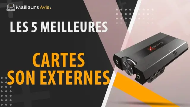 Video thumbnail for ⭐️ MEILLEURE CARTE SON EXTERNE - Comparatif 2024