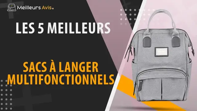 Video thumbnail for ⭐️ MEILLEUR SAC À LANGER MULTIFONCTIONNEL - Comparatif 2024