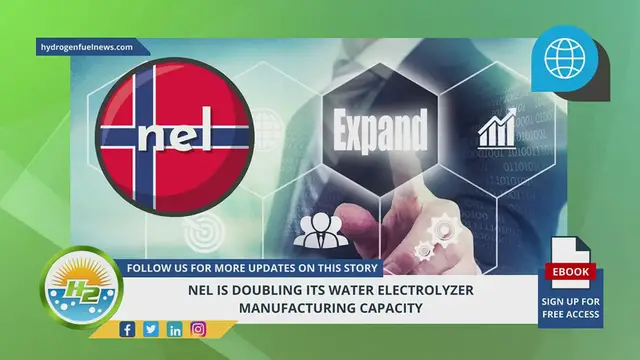 Video thumbnail for Nel is doubling its water electrolyzer manufacturing capacity