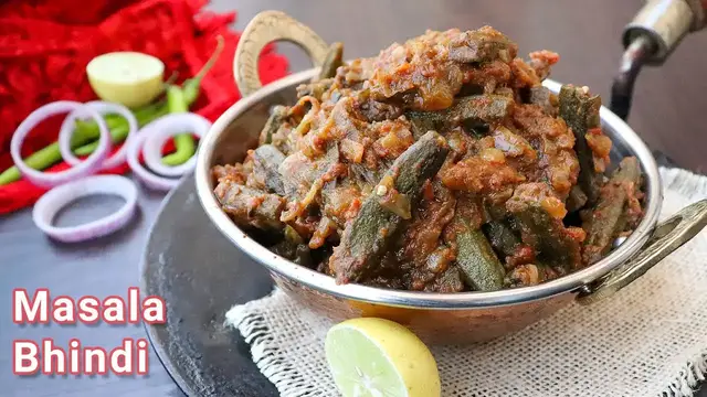 Video thumbnail for मसाला भिंडी कैसे बनाते हैं | Masala Bhindi Dhaba Style | Bhindi Masala Fry Dhaba Style