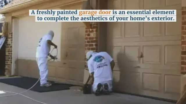 Video thumbnail for How Much To Paint A Garage Door: Estimates And Tips