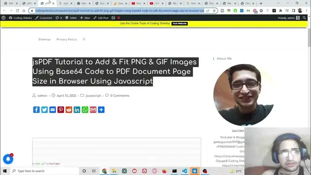 Video thumbnail for jsPDF Html2Canvas Tutorial to Export HTML With Custom CSS Styles to PDF Document in Javascript