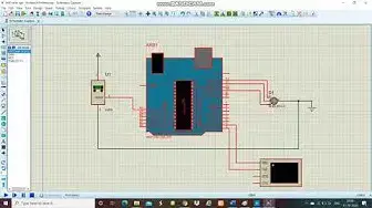 Video thumbnail for Temperature indicator using RGB LED with Arduino in proteus