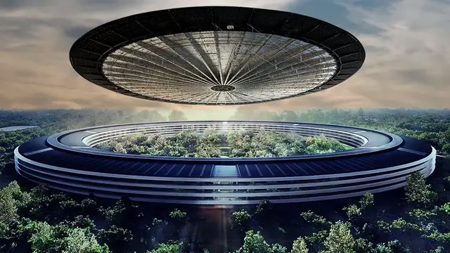 'Video thumbnail for Inside The  $5 Billion Apple Park - The Spaceship'