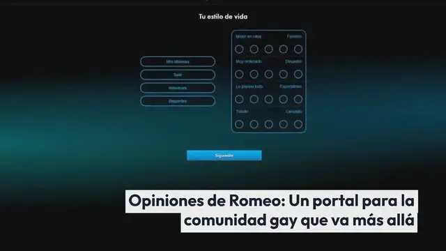 Video thumbnail for Opiniones de Romeo: Un portal para la comunidad gay que va más allá
