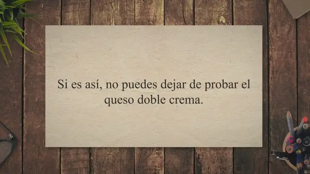 Video thumbnail for Queso Doble Crema: ¿Qué es y qué sabor tiene?