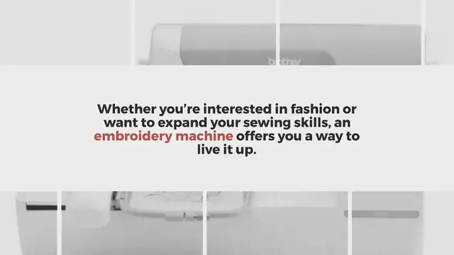 Video thumbnail for How to choose an embroidery machine for home use