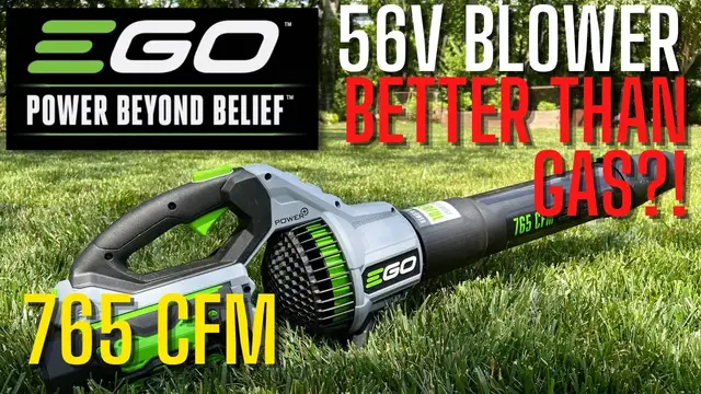 Video thumbnail for EGO 765 CFM Blower: Review & Giveaway 2022