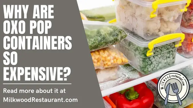 Video thumbnail for Why Are OXO Pop Containers So Expensive? 4 Superb Reason Why It Expensive