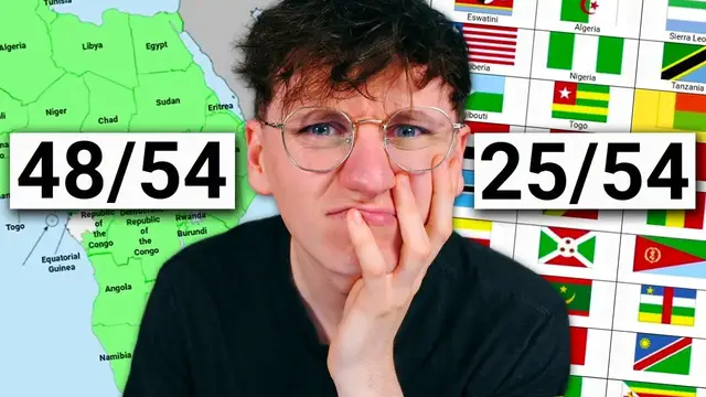 Video thumbnail for British Guy Attempts to Name Every Country & Flag in Africa