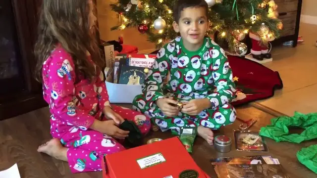 'Video thumbnail for Unboxing Our Package from Santa Box!'