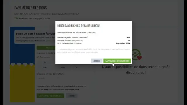 Video thumbnail for Comment Créer Un Site Web Engagé En Faisant Don D'une Partie De Ses Revenus Web Avec Ezoic Donation