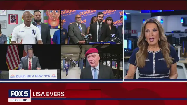 'Video thumbnail for Gloves are off in NYC mayoral race: Latest'