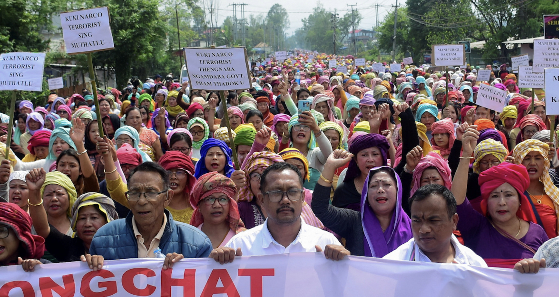Video thumbnail for Thousands in India’s Manipur mark three years since ethnic clashes began