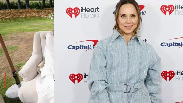 Video thumbnail for Mel C a eu «une petite discussion» avec Geri Halliwell, qui portait du blanc à son mariage.