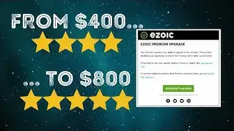Video thumbnail for We've Been Upgraded From Ezoic Premium 4 To 5 Stars! +$300 / Month!