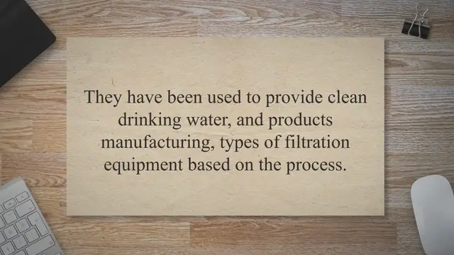Video thumbnail for Types of Filtration Equipments Used to Chemical Industry