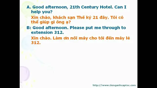 Video thumbnail for English for Business - Unit 10 - Dialogue 003