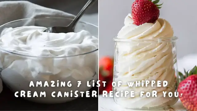Video thumbnail for Amazing 7 List Of Whipped Cream Canister Recipe For You!