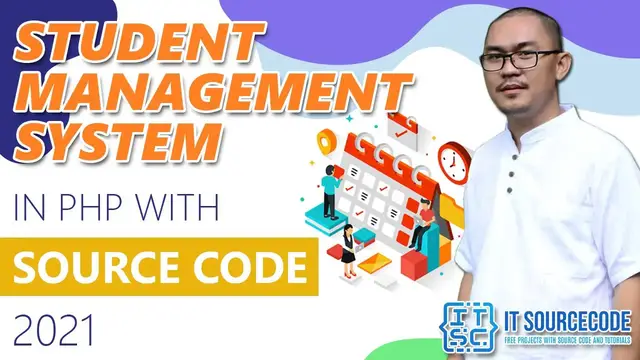 Video thumbnail for Student Management System in PHP with Source Code 2021 | Source Code Free Download