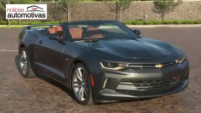 Video thumbnail for Novo Chevrolet Camaro 2016 conversível - NoticiasAutomotivas.com.br