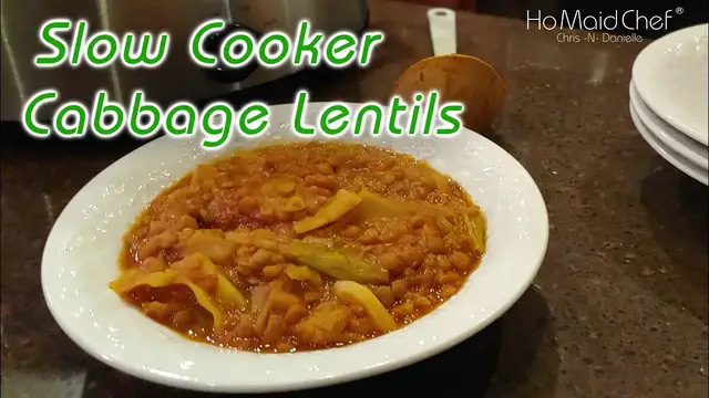 Video thumbnail for Slow Cooker Cabbage Lentils | Dining In With Danielle