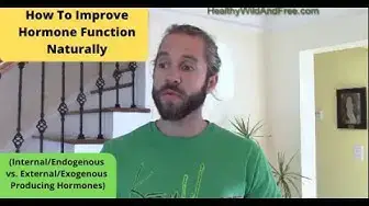 Video thumbnail for How To Improve Hormone Function Naturally (Endogenous vs. Exogenous)