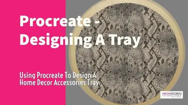 Video thumbnail for Procreate - How To Design A Tray Using Procreate