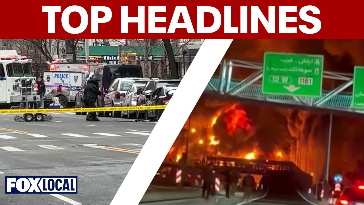Video thumbnail for NYPD Bomb Squad investigation; US servicemember killed