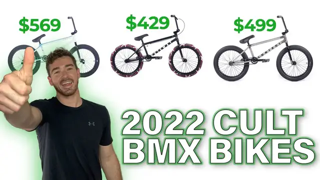 Video thumbnail for 2022 CULT BMX BIKES (ALL 4 REVIEWED IN DEPTH)