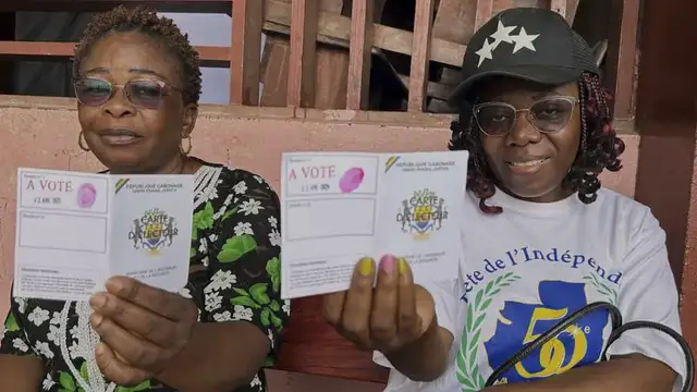 'Video thumbnail for Gabon president's party wins parliamentary majority'