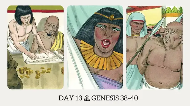 Video thumbnail for DAY 13 | The Book of Genesis: Chapter 38-40